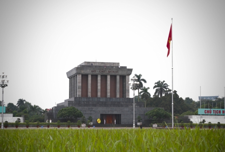 Mausoleum of the first Vietnamese president Ho Chi Minh