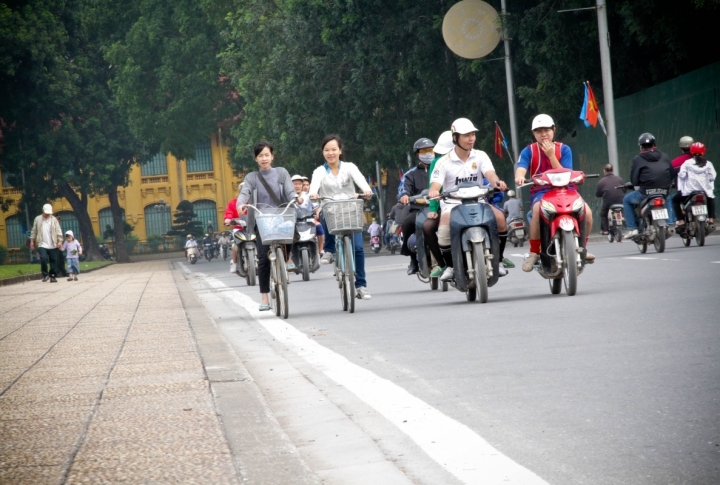 Most popular transport in Hanoi