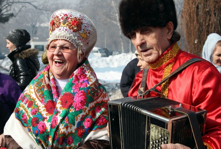 Maslenitsa songs. Photo by Yaroslav Radlovskiy©