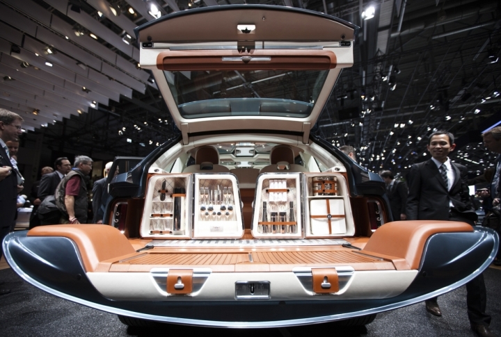 Concept Bentley EXP 9 F. ©REUTERS