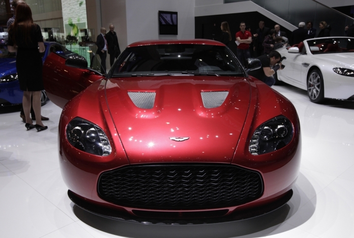 New V12 Zagato Aston Martin.  ©REUTERS