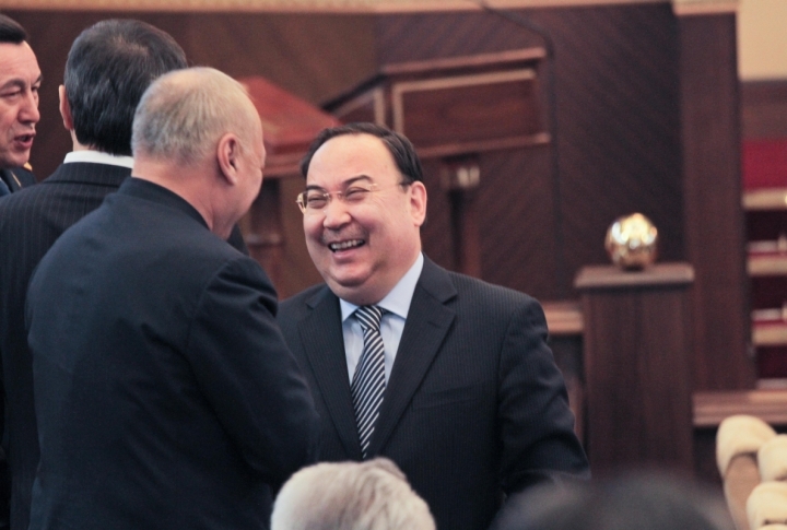 Minister of Foreign Affairs Yerzhan Kazykhanov. Photo by Danial Okassov©