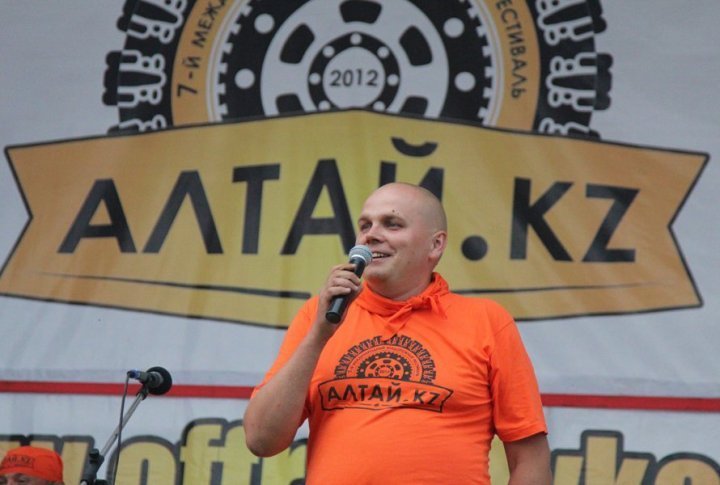 Festival's organizer Ivan Terekhov, a.k.a. Gromozeka. Photo by Vladimir Prokopenko©