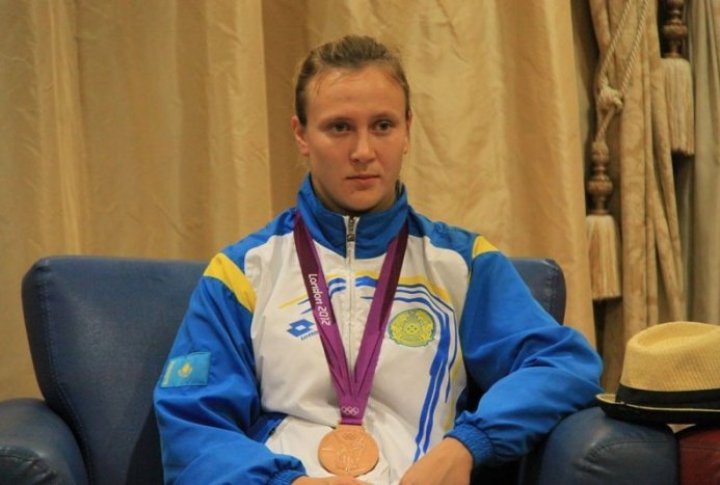 Marina Volnova is thinking about winning a gold medal at the next Olympics. Vesti.kz stock photo