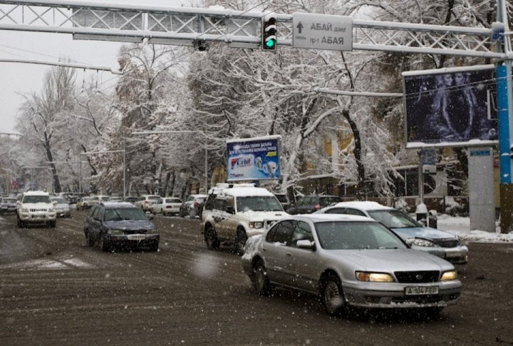 Crossing of Ablai Khan and Bogenbai Batyr streets. ©Tengrinews.kz