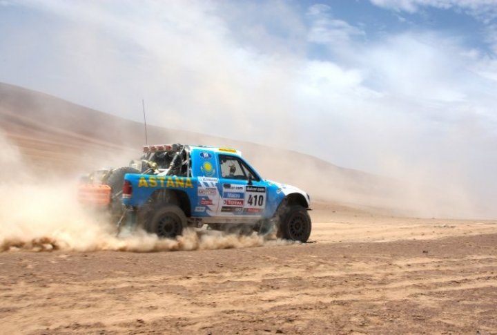 Kazakhstan race car. Photo by RaceFace Sports Media Syndicate