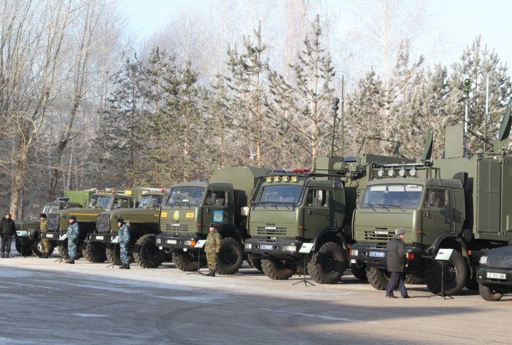 Special vehicles of Kazakhstan Interior Ministry. ©Tengrinews.kz