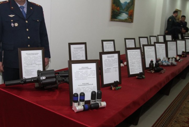 Armament of Kazakhstan Interior Ministry. ©Tengrinews.kz