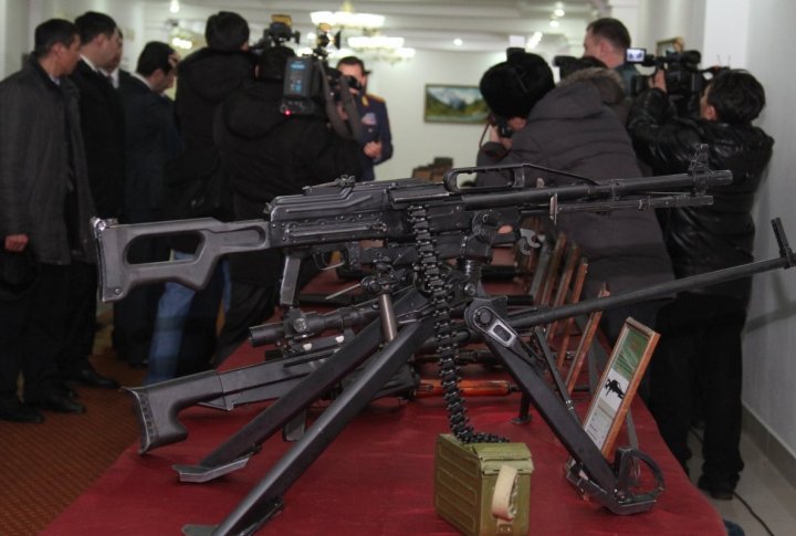 Armament of Kazakhstan Interior Ministry. ©Tengrinews.kz
