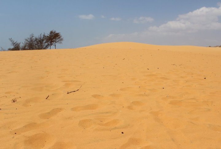 Sand dunes are 30 minutes drive from Phan Thiet. Photo by Roza Yessenkulova©