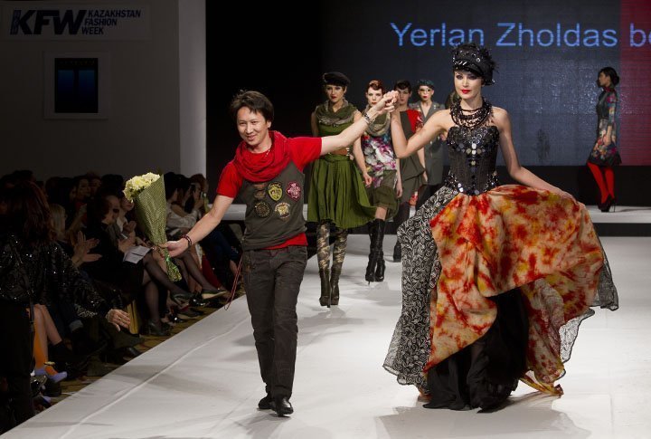 Collection of Kazakhstan designer Yerlan Zholdasbek