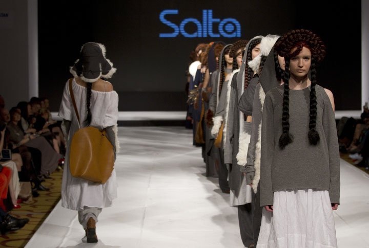 Collection of Kazakhstan designer Saltanat Baimukhamedova (Salta)