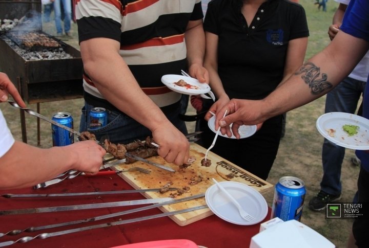 10 teams presented 300kg of grilled meat of different types. Photo by Vladimir Prokopenko©