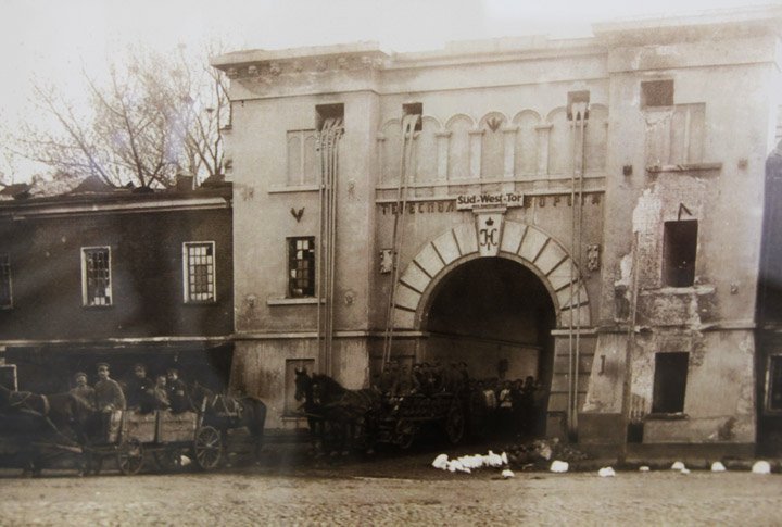 Terespol gates of the Citadel. 1915. Inner quarters.