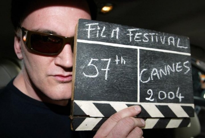 U.S. director Quentin Tarantino, president of the 57th Cannes film festival. ©REUTERS