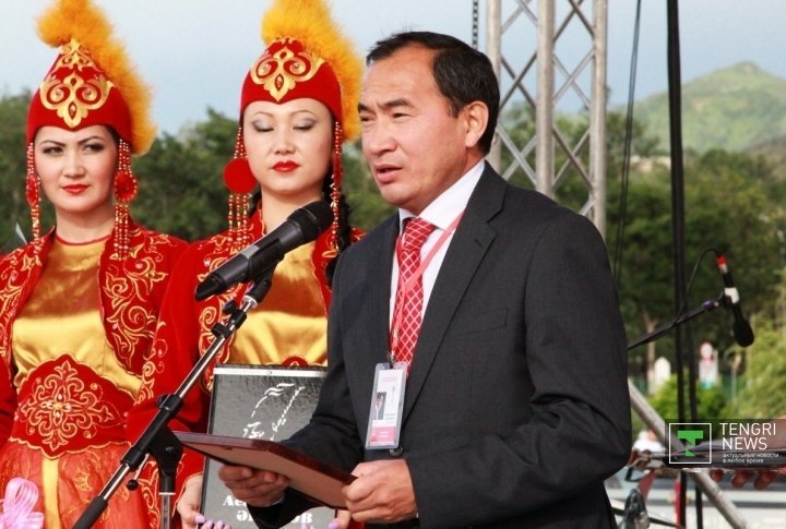 Editor-in-chief of KazakhFilm studio Didar Amantai. Photo by Aizhan Tugelbayeva©