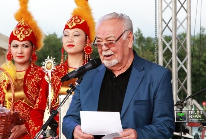 President of the festival Assanali Ashimov. Photo by Aizhan Tugelbayeva©