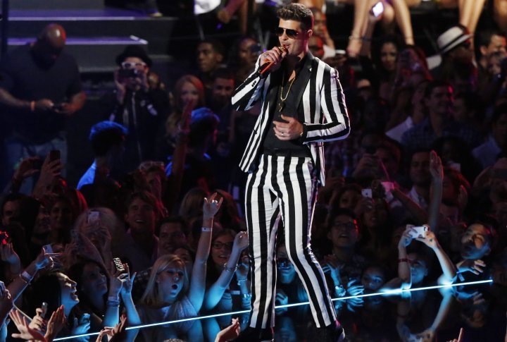 Robin Thicke. ©REUTERS