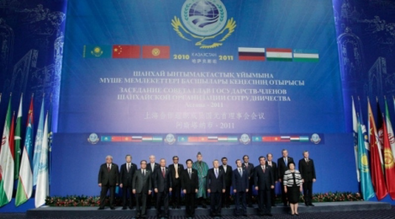 Leaders os SCO member-states in expanded format. ©RIA Novosti