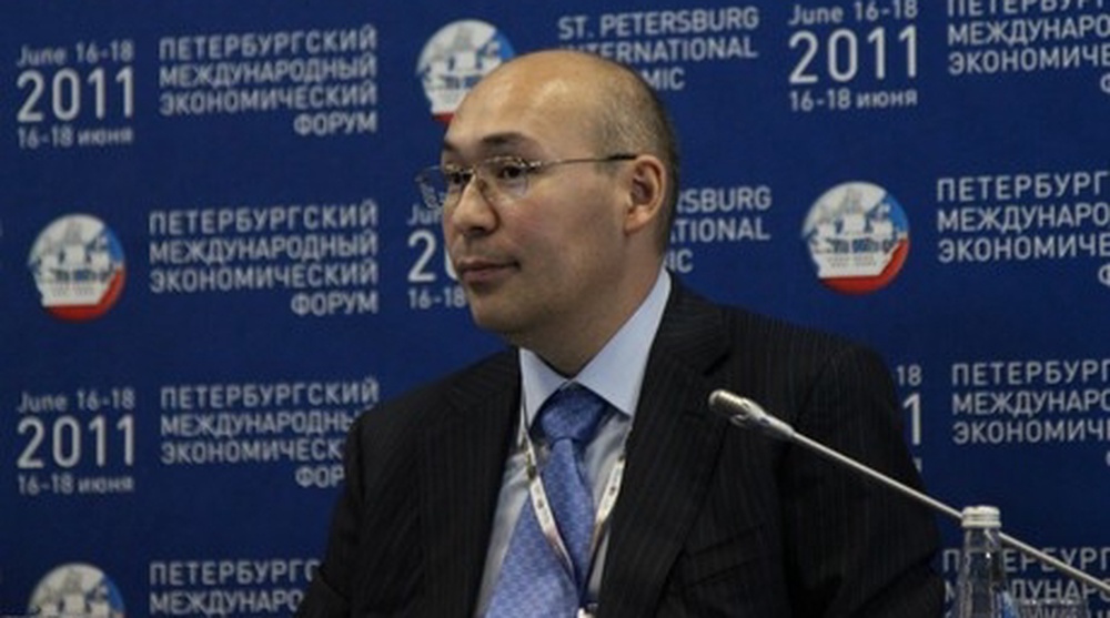 Kazakhstan Minister of Economic Development and Trade Kairat Kelimbetov. Photo by  Maksim Popov©