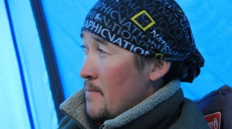 Maksut Zhumayev: "I am currently in my tent." Photo courtesy of Maksut Zhumayev