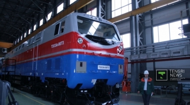 "Evolution" locomotive made in Kazakhstan