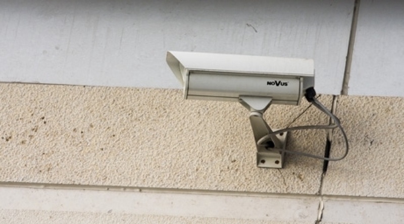 Exterior video surveillance camera. Photo by Vladimir Dmitriyev©