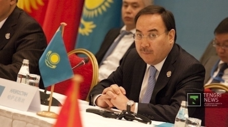 Kazakhstan Minister of Foreign Affairs Yerzhan Kazykhanov. ©Vladimir Dmitriyev
