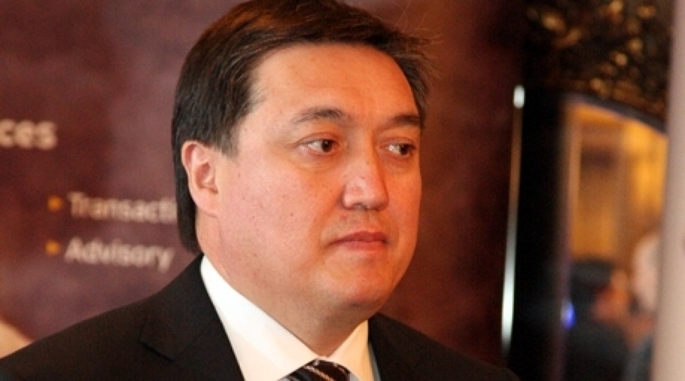 President of Kazakhstan Temir Zholy Askar Mamin. ©Yaroslav Radlovskiy