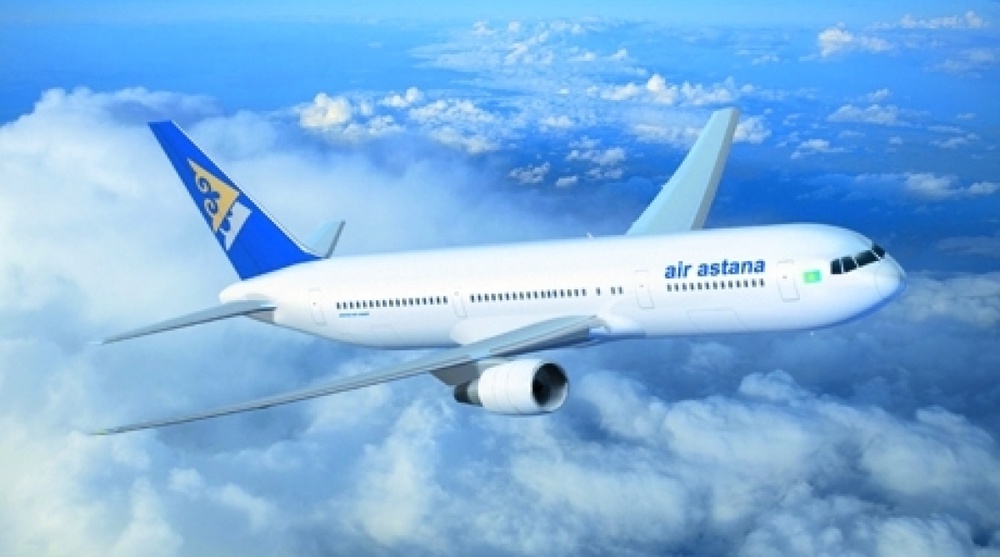 Air Astana plane. Photo courtesy of press-service of the company