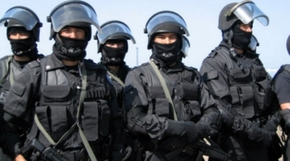 Kazakhstan's special forces. ©RIA Novosti