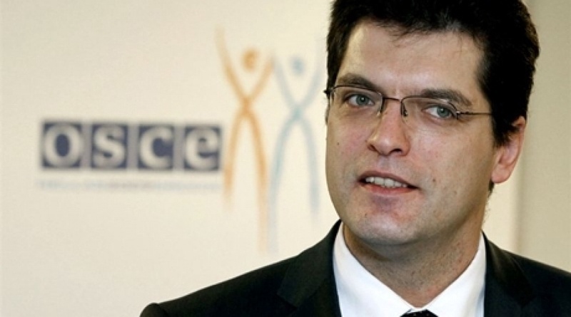 Director of the OSCE Office for Democratic Institutions and Human Rights, Ambassador Janez Lenarčič. vesti.kz stock photo.