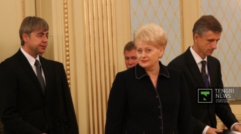 Lithuanian President Dalia Grybauskaitė. 