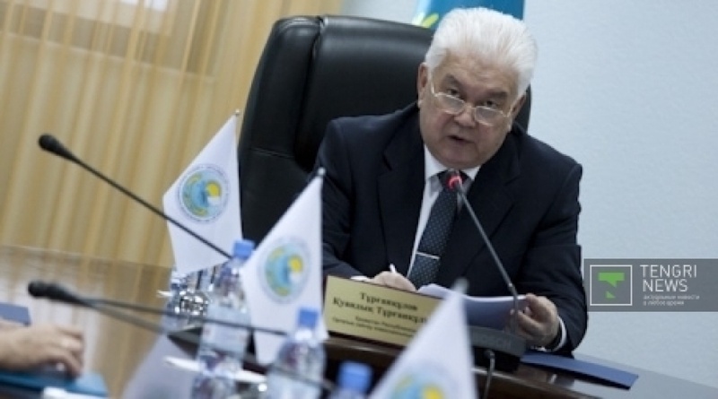 Chairman of Kazakhstan Central Election Commission Kuandyk Turgankulov. Photo by Vladimir Dmitriyev©