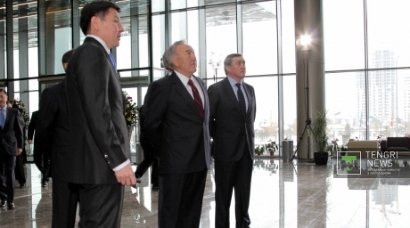 President in Kazakhstan media-center. Photo by  Danial Okassov©