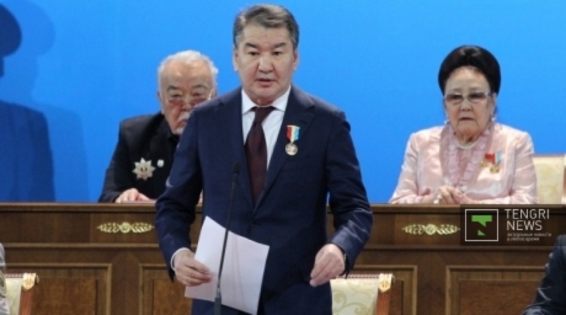 Kazakhstan Senate speaker Kairat Mami