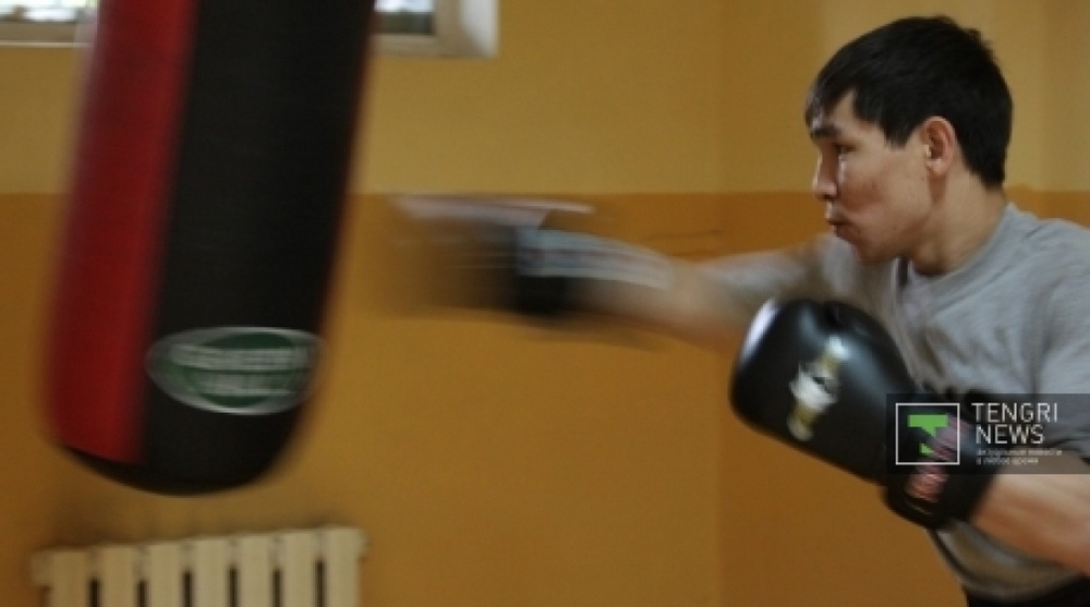 Boxers' training. ©Tengrinews.kz