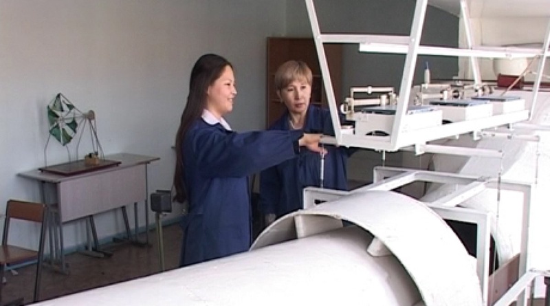 Karaganda schoolgirl invented wind generator