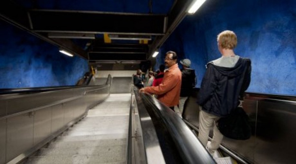 Stockholm subway. Photo courtesy of Ekaterina Sisfontes