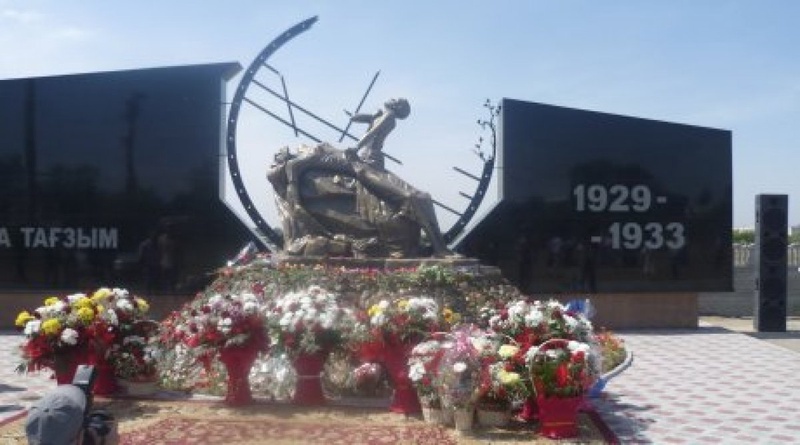 Memorial to famine victims in Pavlodar. Photo courtesy of Tengrinews.kz©