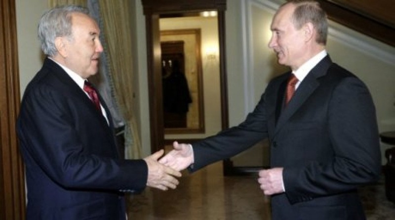 Kazakhstan President Nursultan Nazarbayev and President of Russia Vladimir Putin. ©RIA Novosti