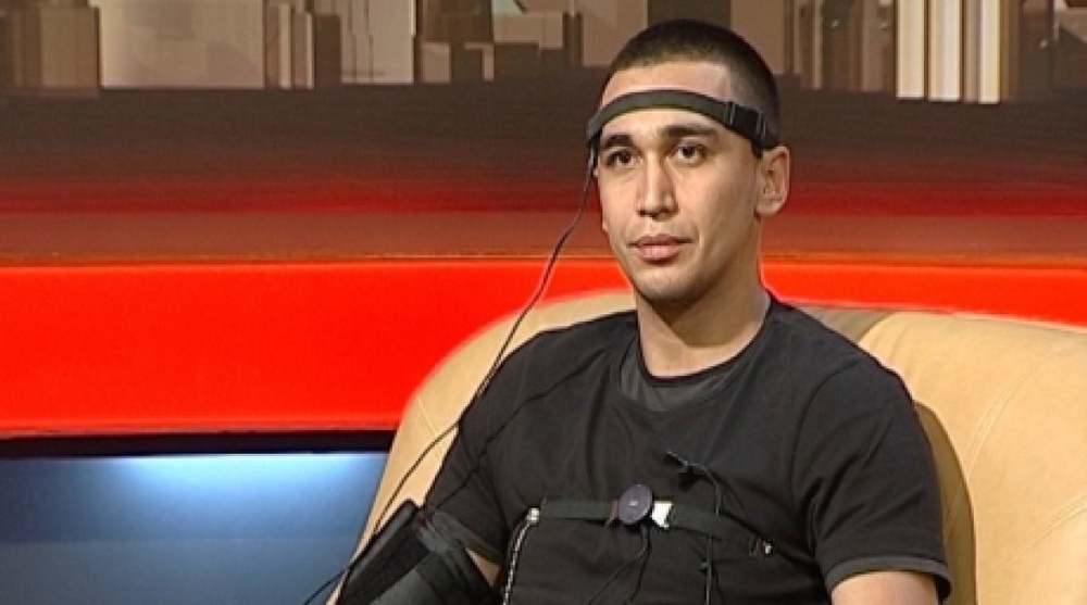 Rustam Yargaliyev, "Astana" basketball team captain, at the "BloGpost" TV show
