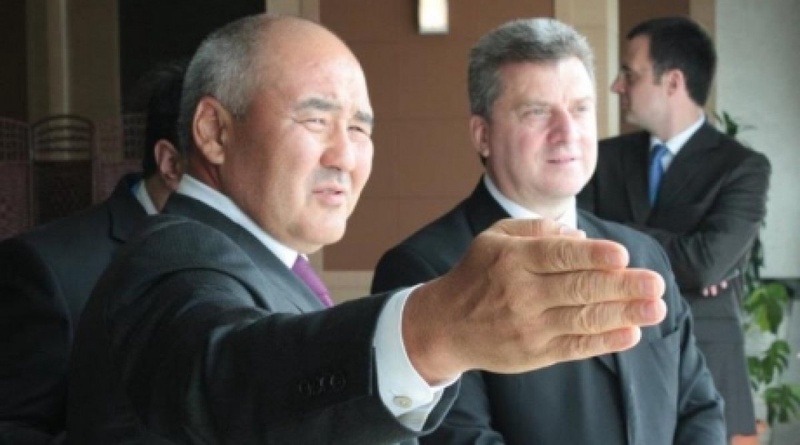 Chairman of Samruk-Kazyna Umirzak Shukeyev (L) and President of Macedonia Gjorge Ivanov (R). Photo courtesy of Samruk-Kazyna