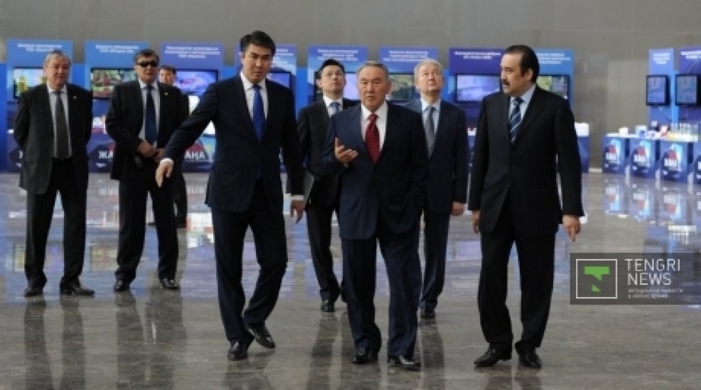 Nursultan Nazarbayev opened Industrial Forum in Astana dedicated to the progress in implementation of the State Program of Accelerated Industrial-Innovative Development. Photo by Danial Okassov©