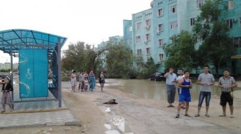 Disaster in Zhanaozen. Photo courtesy of www.lada.kz