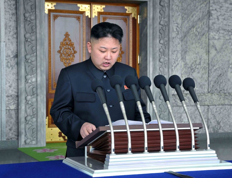 North Korean leader Kim Jong-Un. ©REUTERS/KCNA KCNA