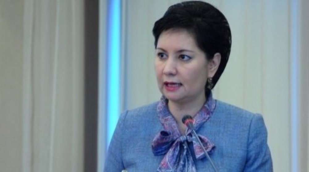 Kazakhstan Minister of Labor and Social Protection Gulshara Abdykalikova. Photo courtesy of pm.kz