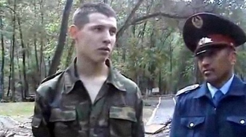 Vladislav Chelakh. Snapshot of police's video