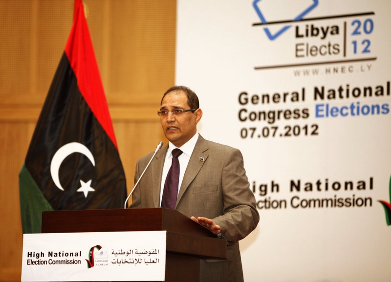 Nouri al-Alabbar, Chairman of the Electoral Commission National Congress. ©REUTERS/Ismail Zetouni 