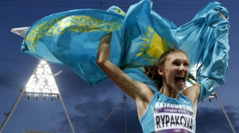 Kazakhstan athlete Olga Rypakova won gold medal at London Olympics-2012. ©REUTERS